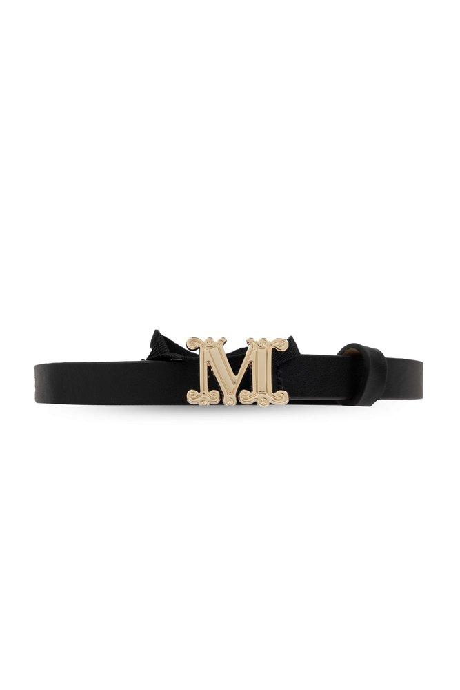 【送料&関税込】Max Mara Logo Plaque Buckled Belt Max Mara Max Mara Logo Plaque Belt - Belts - Compare Prices