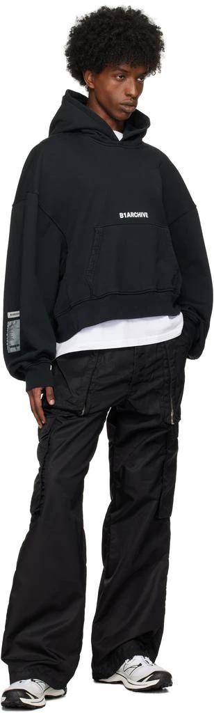 B1ARCHIVE Black Short Hoodie 4