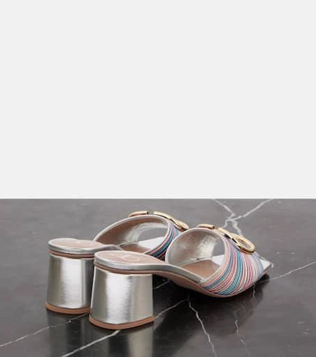 Valentino VLogo Signature crochet mules 2