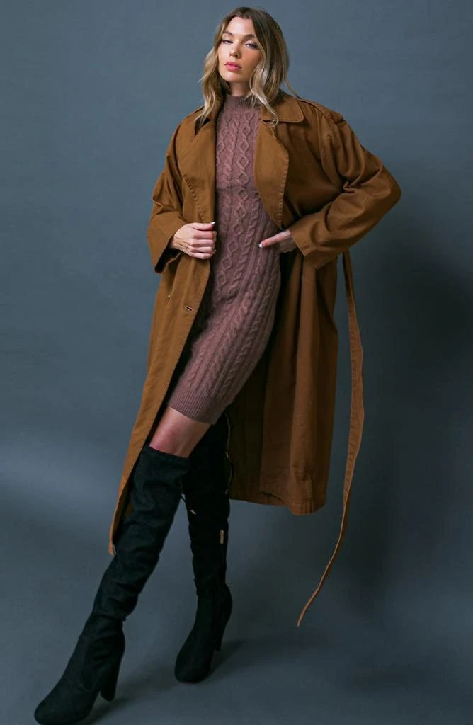 FREEMARKET Soild Trench Coat 4