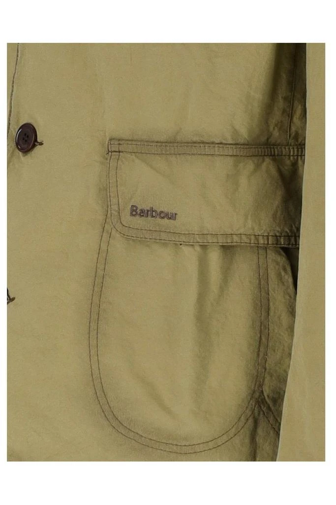 Barbour Barbour Logo Embroidered Workwear Jacket 4