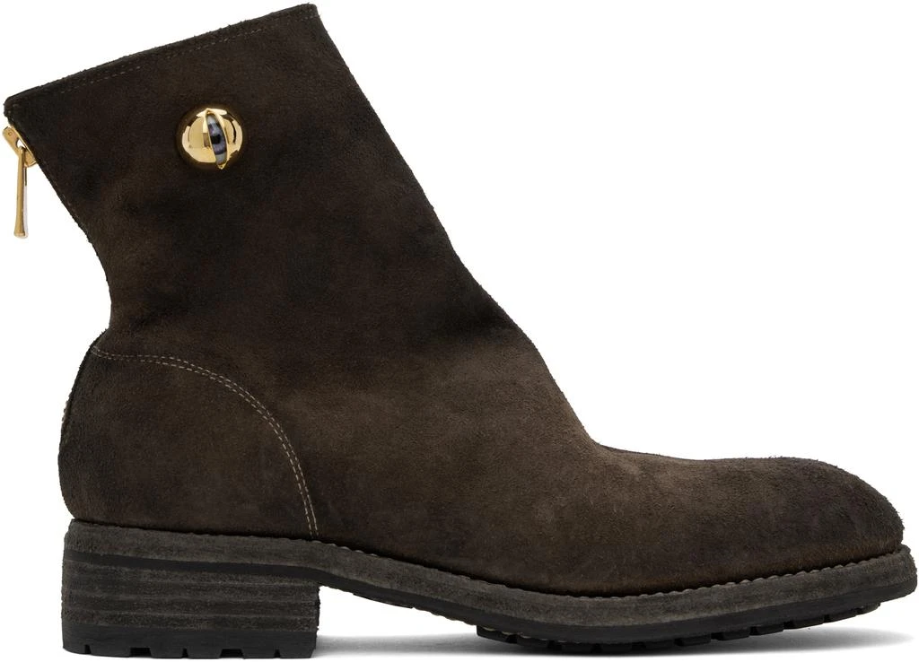 UNDERCOVER Brown Guidi Edition UC1D4F01-1 Boots 1