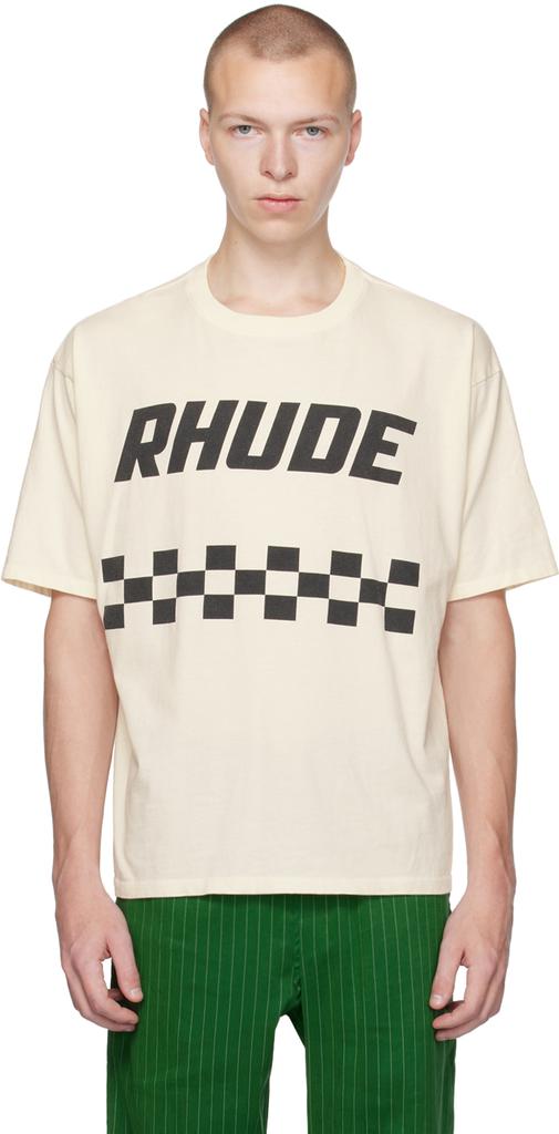 Rhude SSENSE Exclusive Off-White T-Shirt