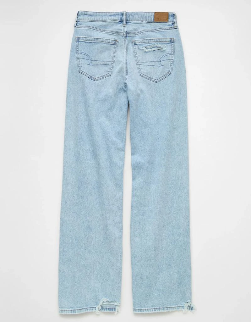 AE AE Dreamy Drape Stretch Super High-Waisted Baggy Wide-Leg Jean 4