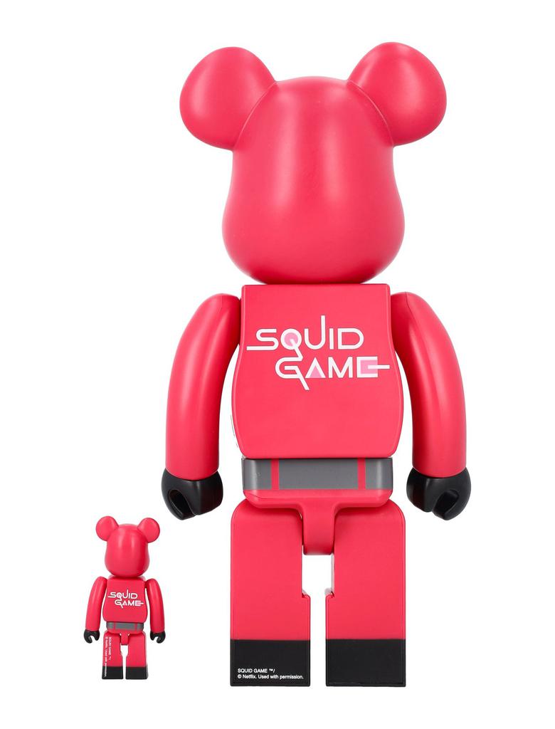 Medicom Medicom Toy X Squid Game Guard Triangle 100% + 400% Be@rbrick Set