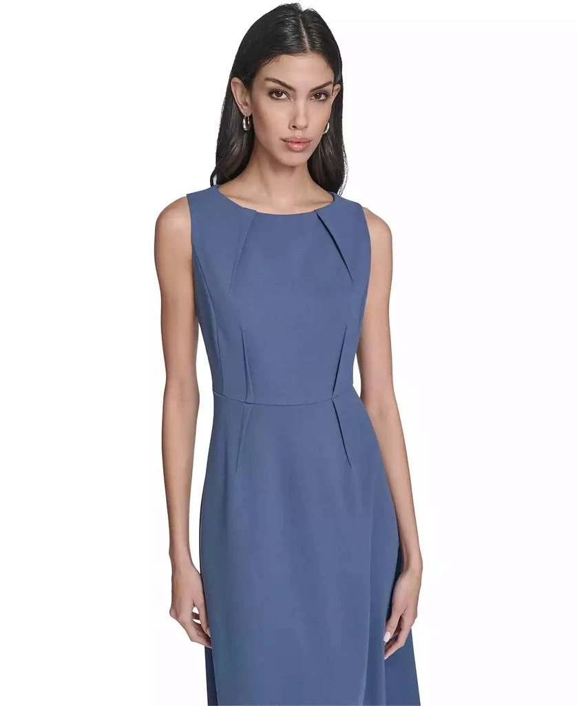 Calvin Klein Women's Sleeveless Seamed Midi Dress 3