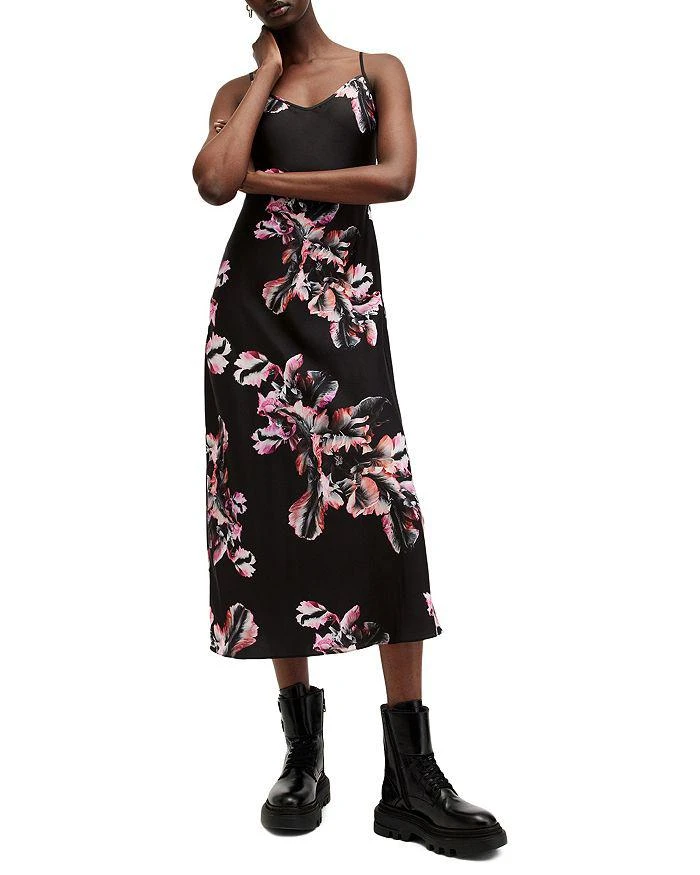 ALL SAINTS Bryony Midi Slip Dress 1