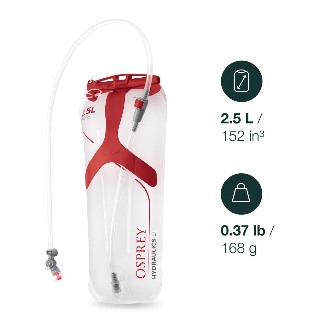 Osprey Osprey Hydraulics LT Backpack Water Reservoir with Bite Valve