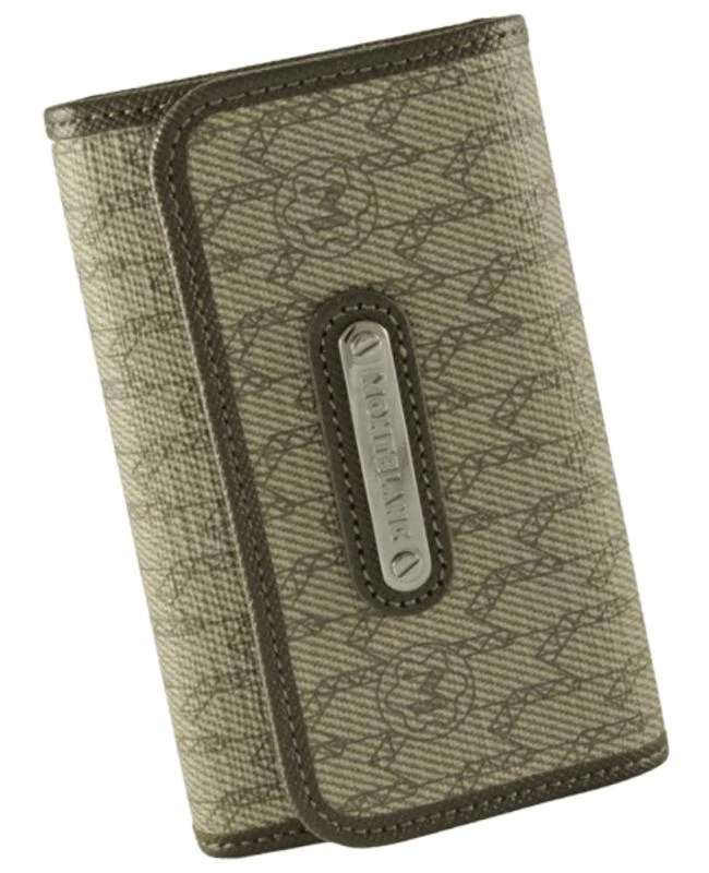 MontBlanc Montblanc Signature Stone Brown Fabric Pouch 107786-PO 1
