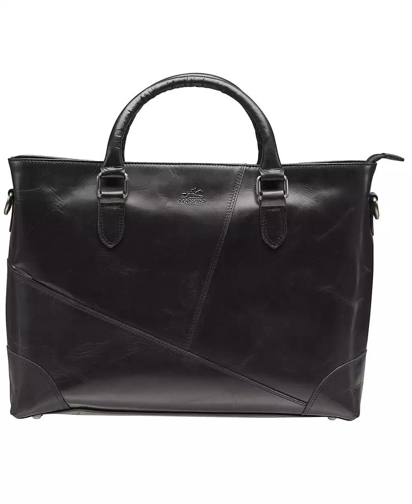 Mancini Leather Goods Men's Tote for 14" Laptop