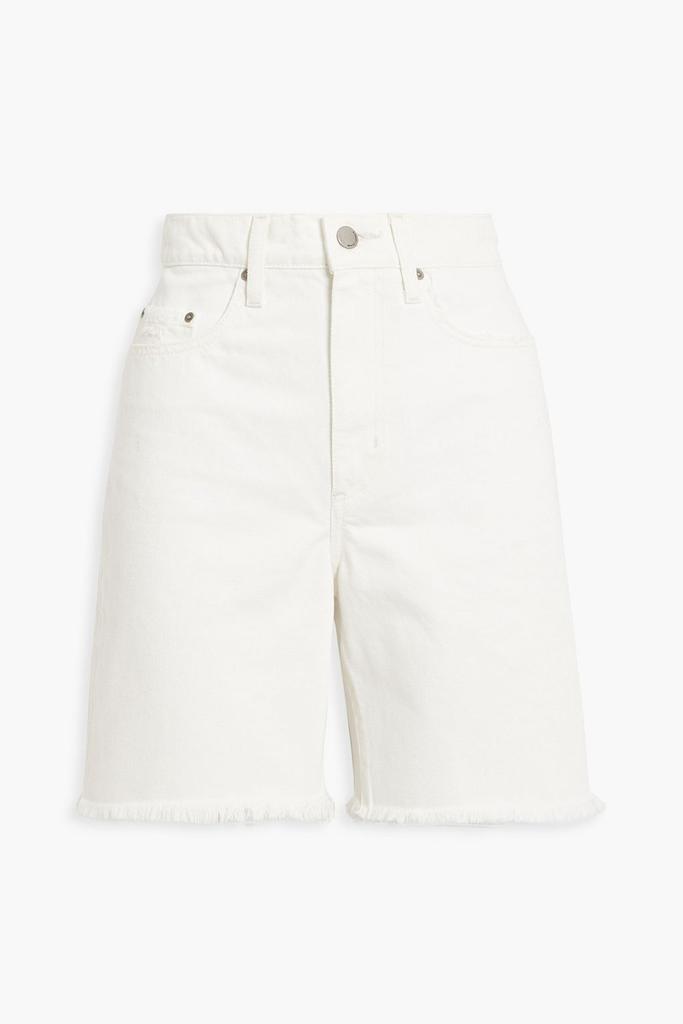 Nobody Denim Tyler frayed denim shorts