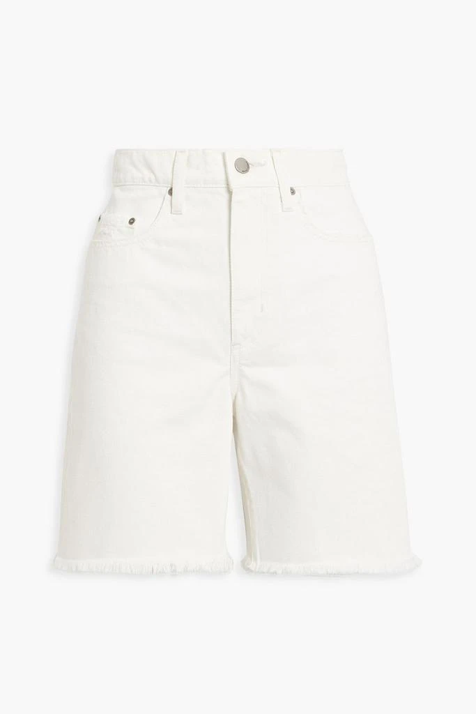 Nobody Denim Tyler frayed denim shorts 1