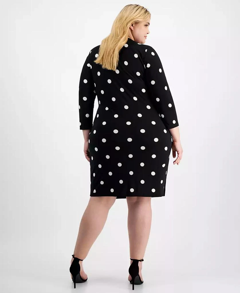 Anne Klein Plus Size Classic Wrap Dress 2