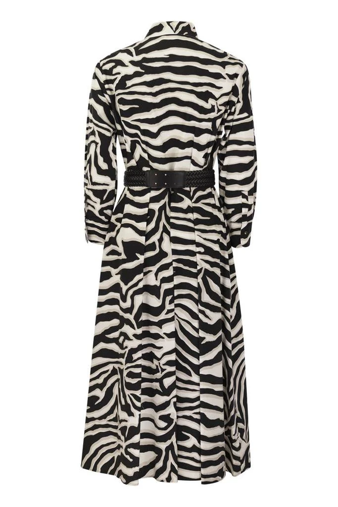 MAX MARA STUDIO ARABBA - PRINTED POPLIN CHEMISIER DRESS 2