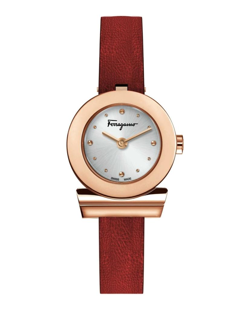 Salvatore Ferragamo Gancino Calf Leather