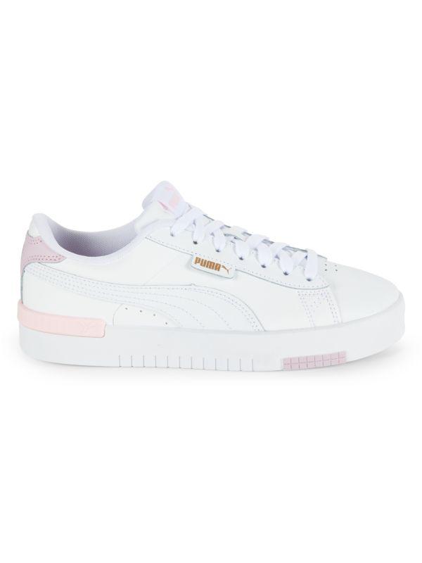 Puma Jada Leather Platform Sneakers