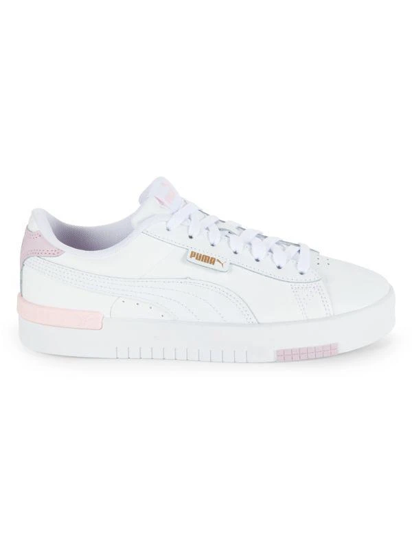 Puma Jada Leather Platform Sneakers 1