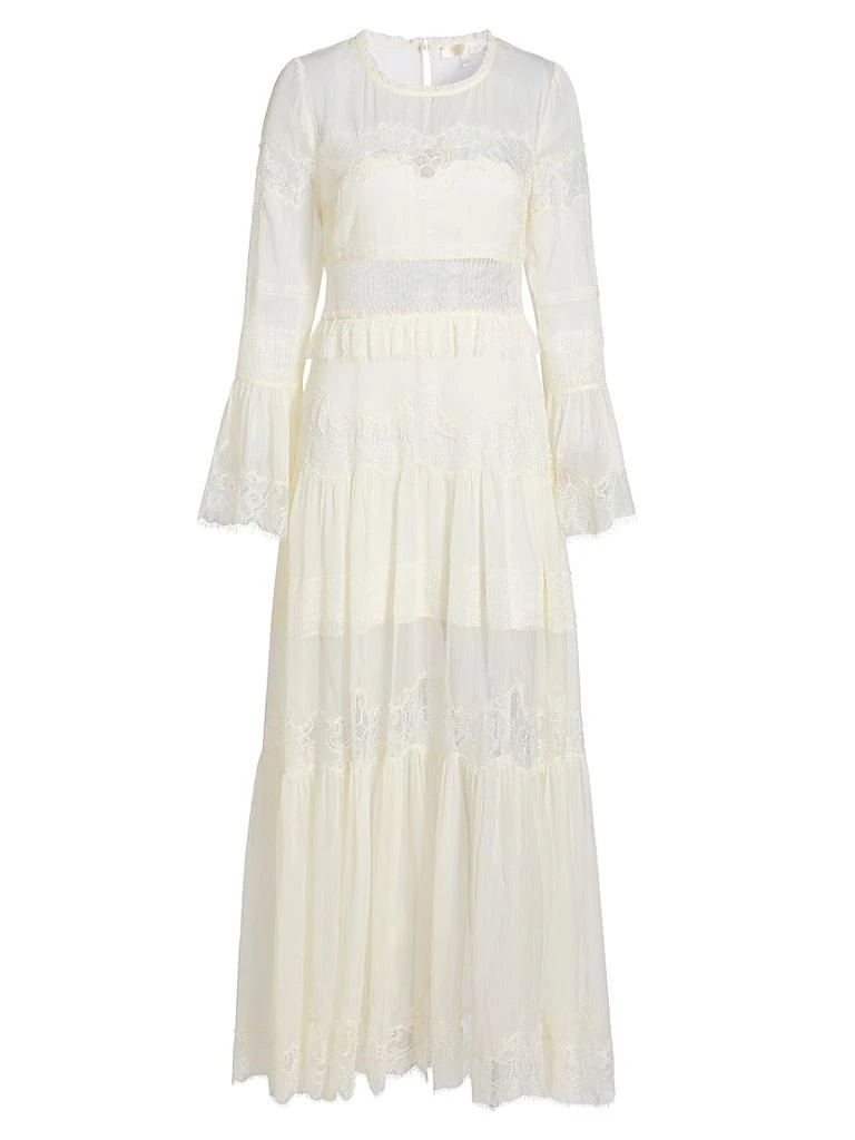 LOVESHACKFANCY Rosney Chiffon Maxi Dress 1