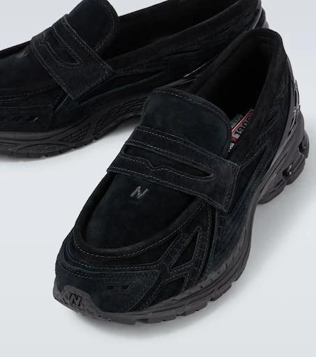 New Balance 1906 suede penny loafers 3