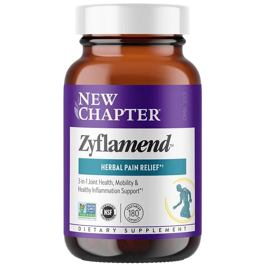 New Chapter Zyflamend: Herbal Pain Relief, Vegetarian Capsules 1