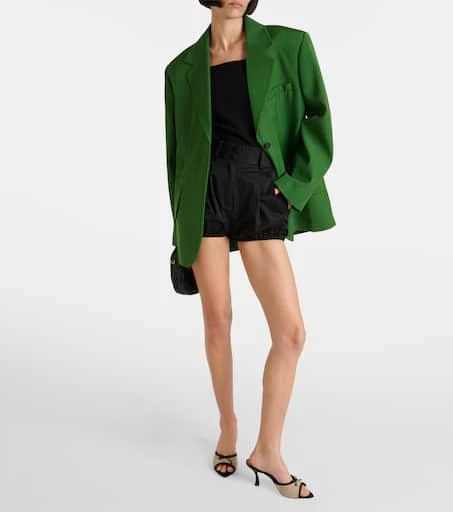 Malone Souliers x Tabitha Simmons 70 leather-trimmed mules 2