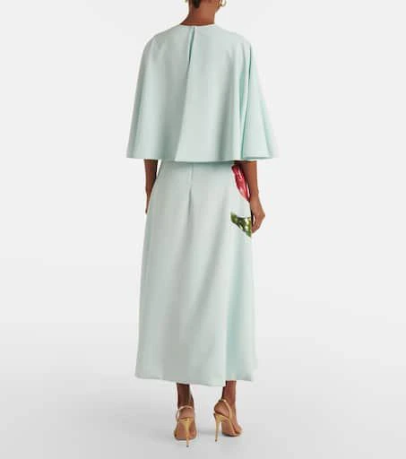 Costarellos Emlynn sequined crêpe midi dress 3
