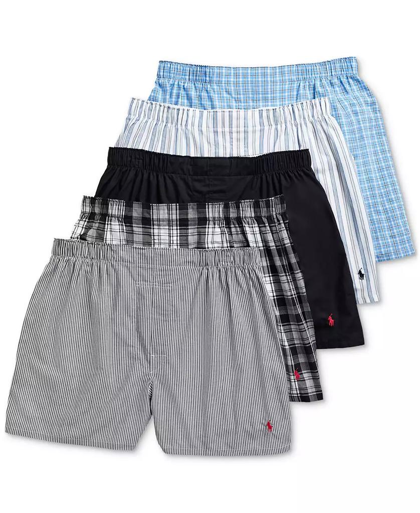 Ralph Lauren Men's 5-Pack Woven Boxers