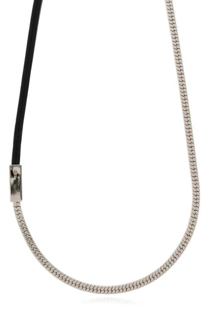 Versace Versace Logo-Engraved Chained Necklace 2