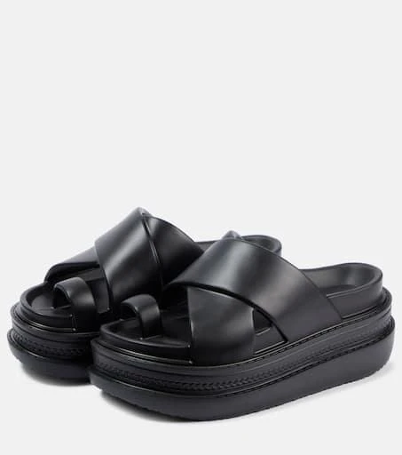 Sacai Platform sandals 4