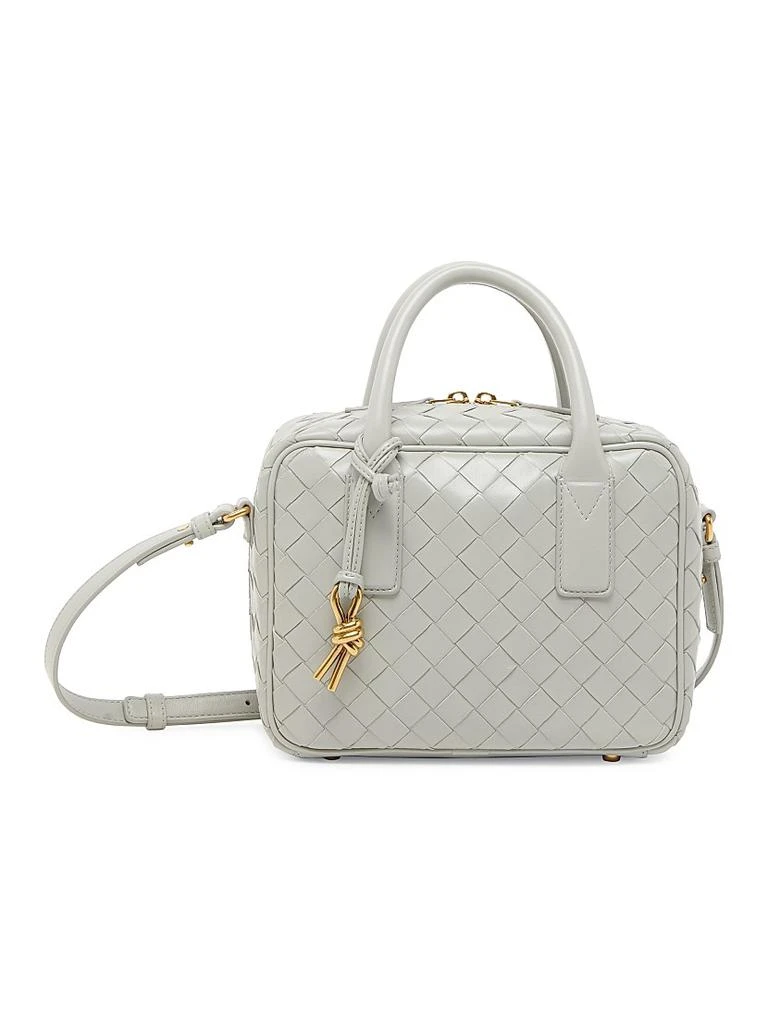 Bottega Veneta Small Getaway Intrecciato Leather Top-Handle Bag 1