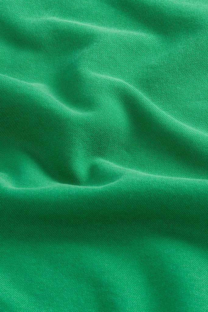 Woolrich Boys’ Garment-Dyed Pure Cotton Crewneck Sweatshirt - Boys - Green 5