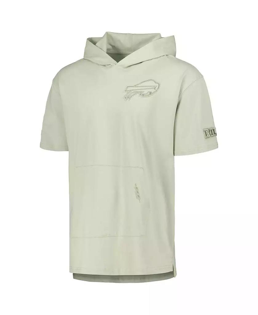 Pro Standard Men's Light Green Buffalo Bills Neutrals Short Sleeve Pullover Hoodie