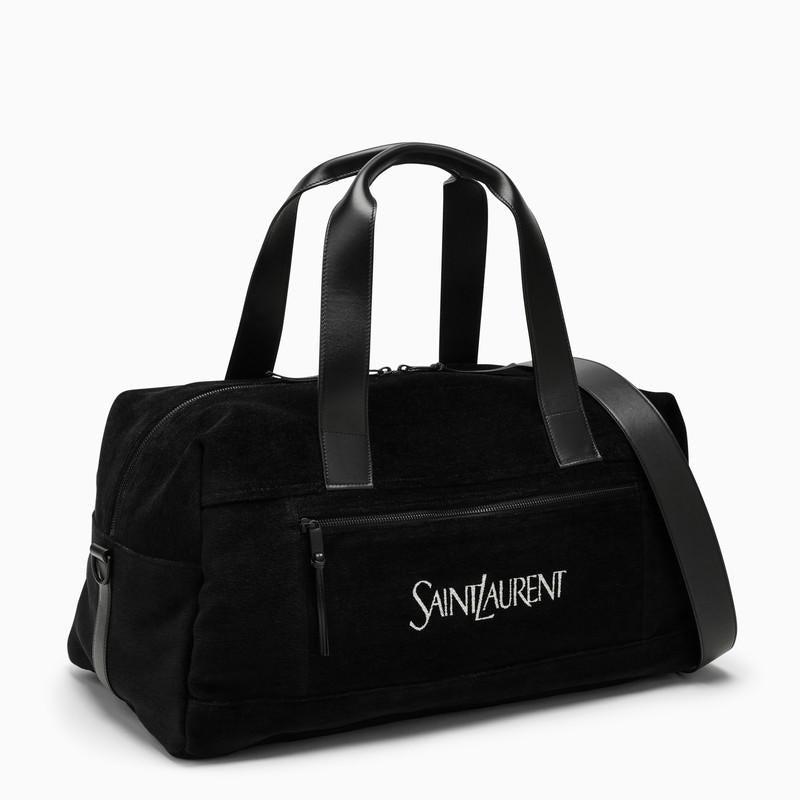 VIP【関税送料無料】希少 Saint Laurent YSL Duffle Bag Yves Saint Laurent YSL Vintage Mens Nylon Travel Bag Duffle