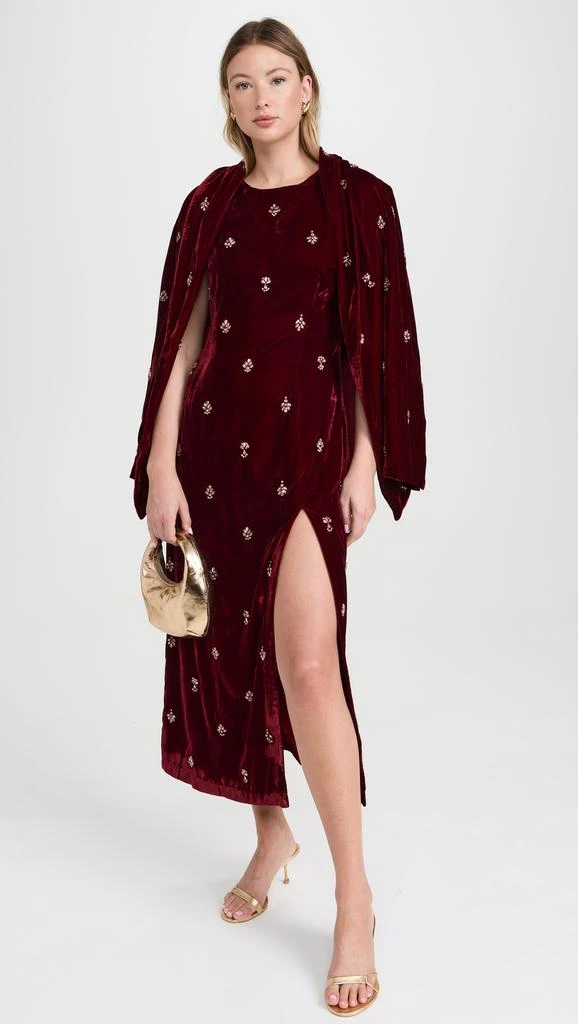 MISA Delaney Velvet Dress 4