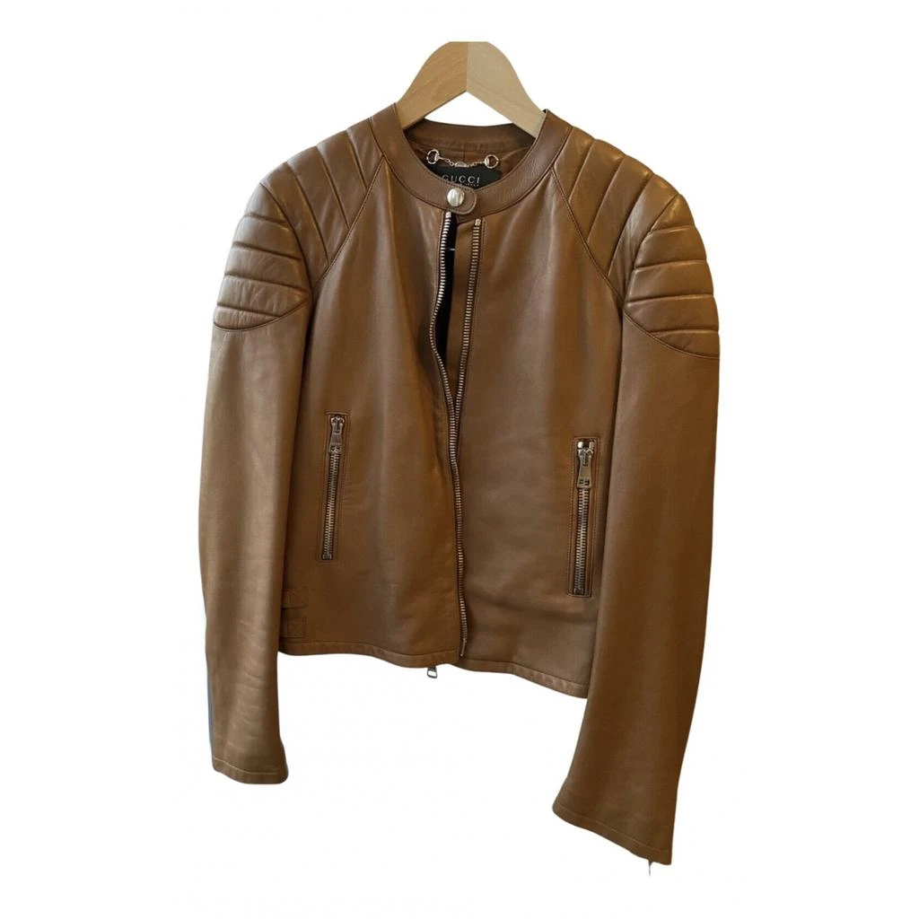 Gucci Gucci Leather biker jacket 1