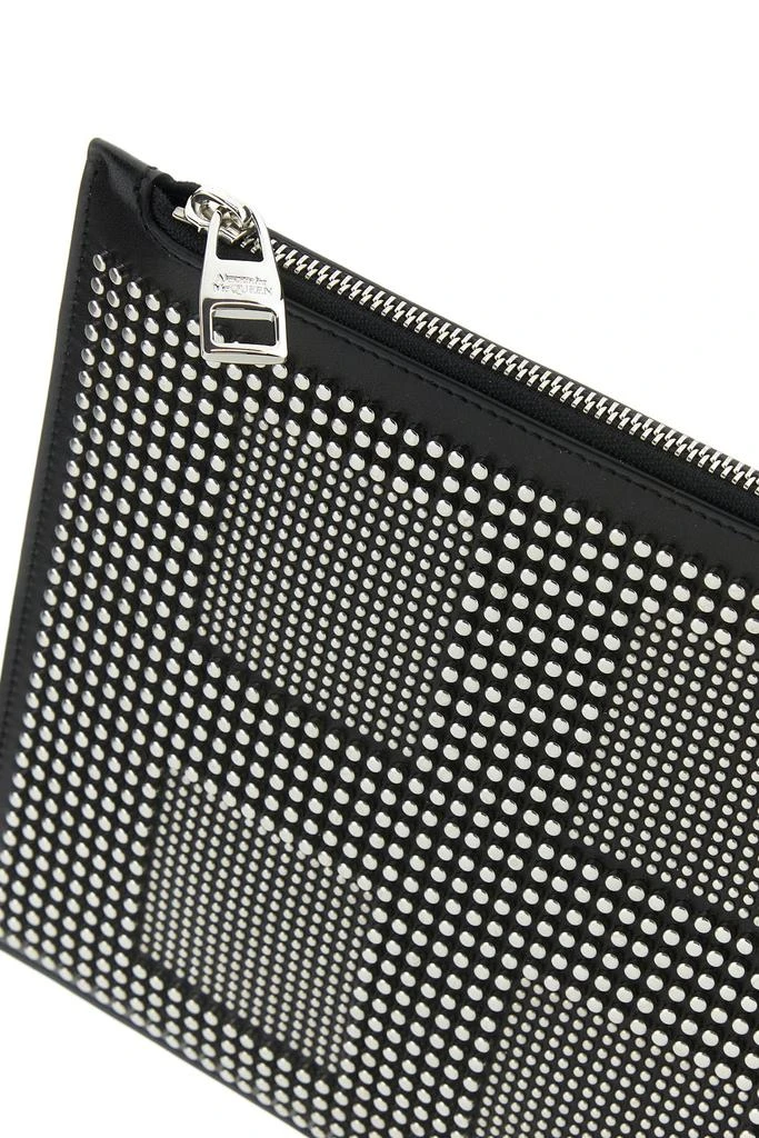 Alexander McQueen Black leather pouch 4