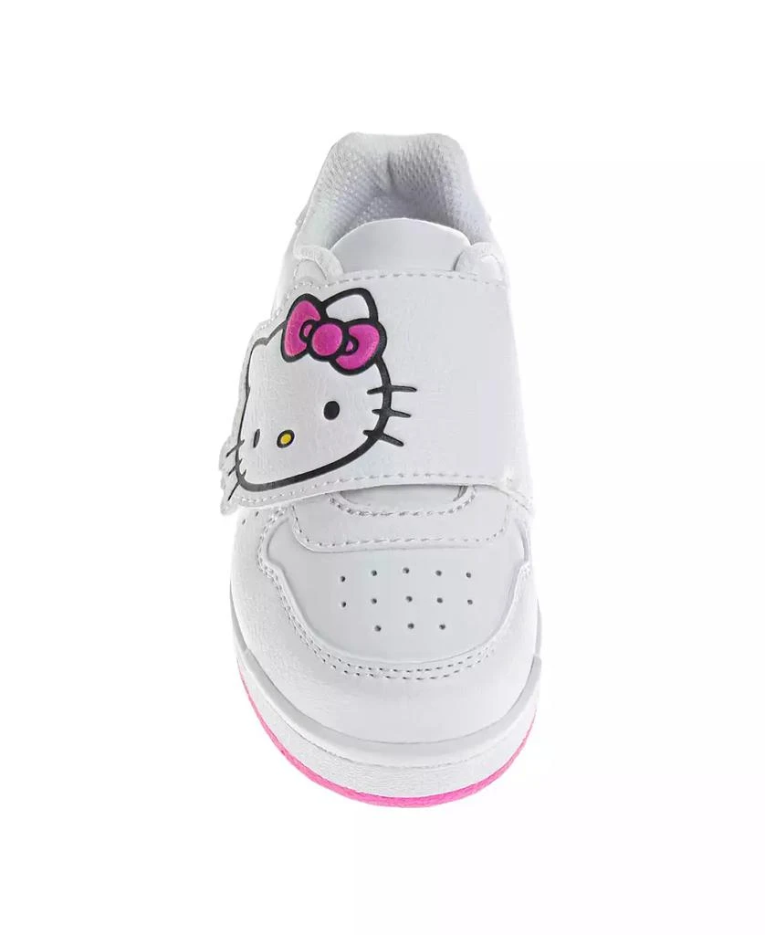 Hello Kitty Toddler and Little Girls Hook and Loop Casual Sneakers 5