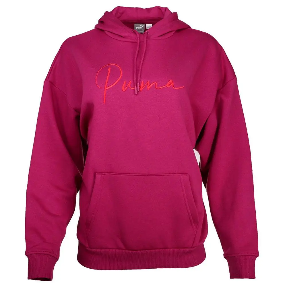 Puma Tonal Script Pullover Hoodie