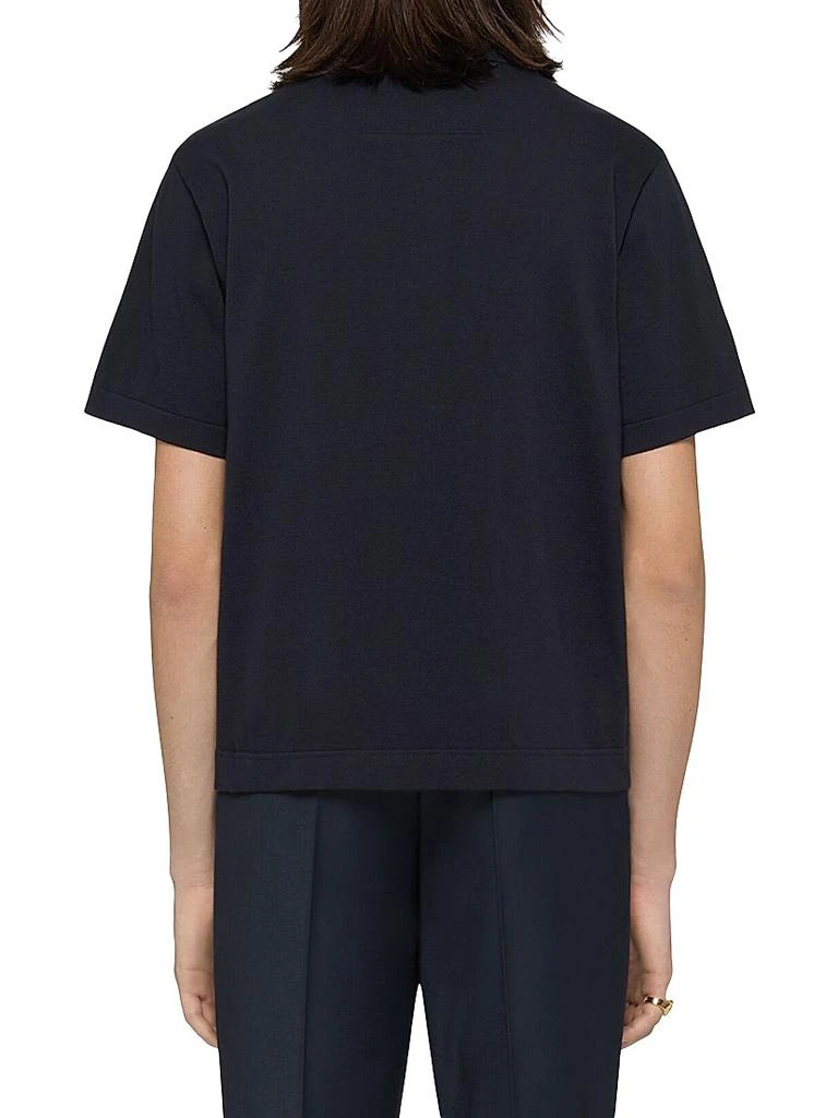 Givenchy Polo Shirt in Knit with HG Jacquard 4