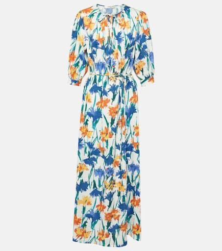 Diane von Furstenberg Drogo floral maxi dress 1