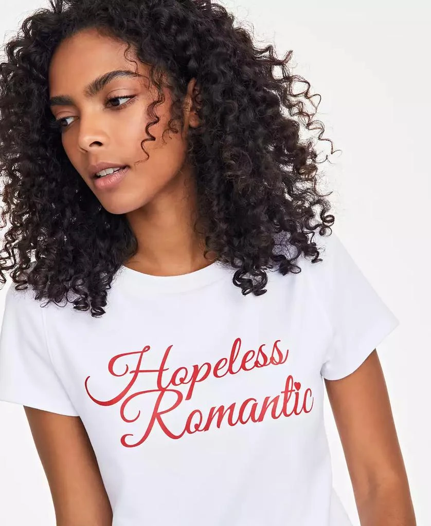 On 34th Women's Hopeless Romantic Graphic T-Shirt, Exclusively at Macy's 3