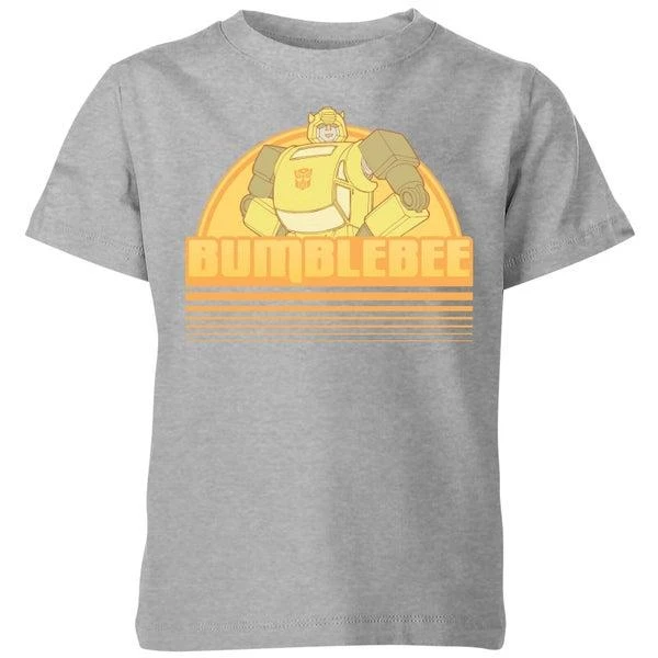 Original Hero Transformers Bumblebee Kids' T-Shirt - Grey 1