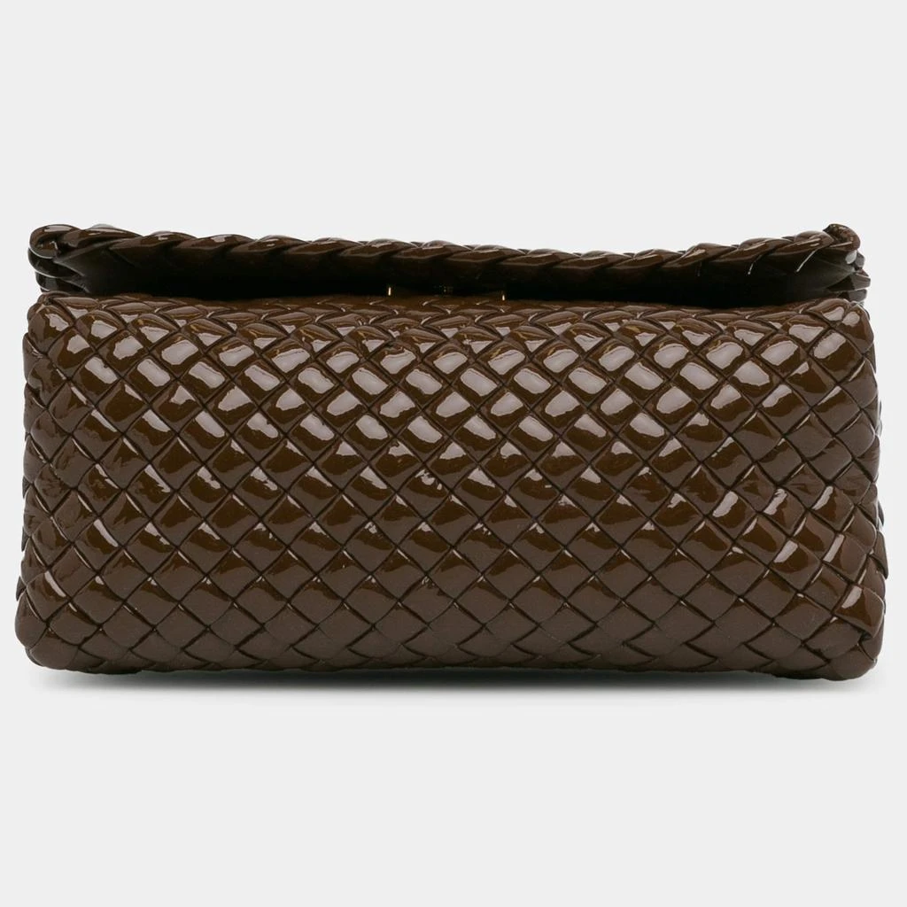 Bottega Veneta Bottega Veneta Brown Intrecciato Leather Patti Shoulder Bag 5