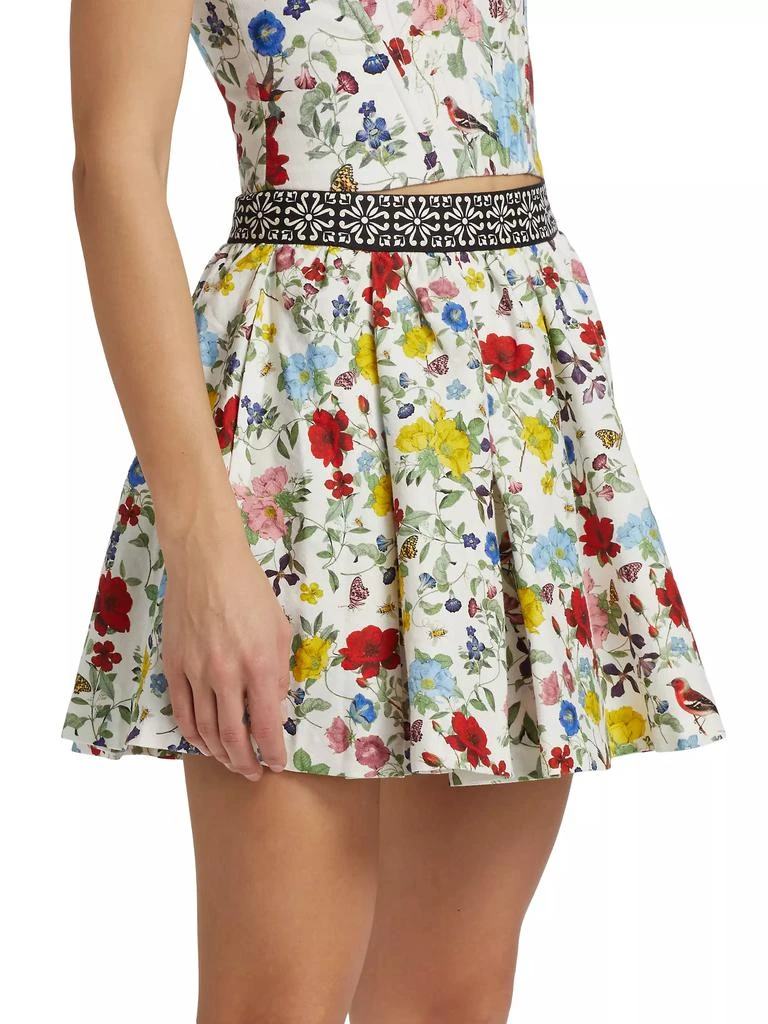 Alice + Olivia Haven Flare Miniskirt 4