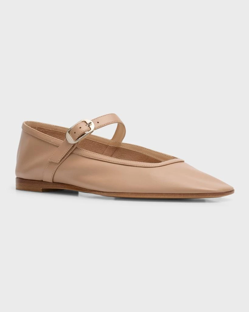 Le Monde beryl Leather Mary Jane Ballerina Flats 3