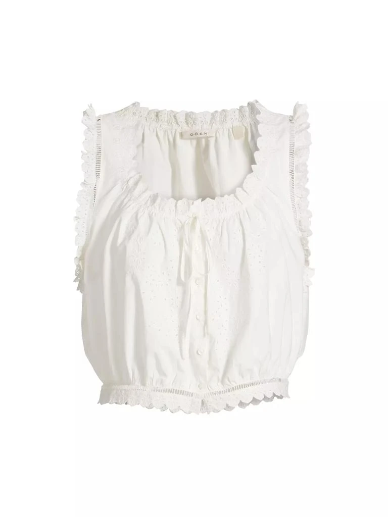 DÔEN Traveler Cotton Crop Top 1