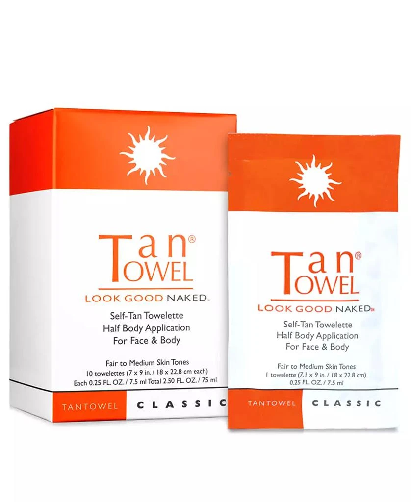 TanTowel Half Body Classic, 10 Pack 1