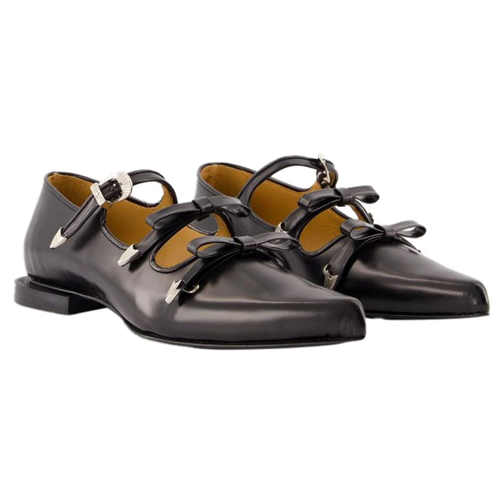 VALSTAR Aj1344 Ballerinas - Toga Pulla - Leather - Black 2
