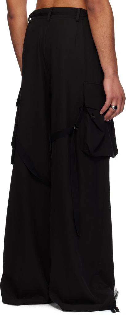 ANN DEMEULEMEESTER Black Iben Cargo Pants 3