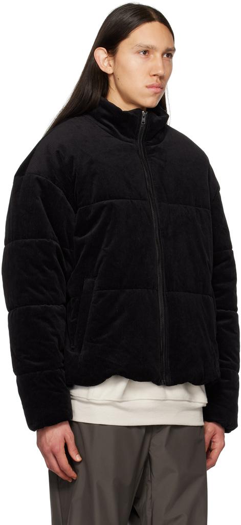 Alo Black Stage Puffer Jacket